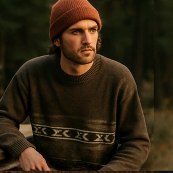 Vintage Windridge Men’s Sweater – XXLT – Made in Korea — Cozy Winter Knit - Picture 1 of 16